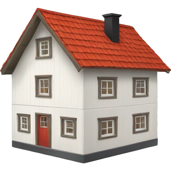 Norwegian house emoji