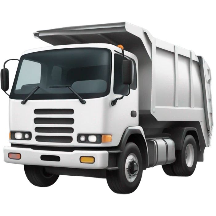 Trash truck  emoji