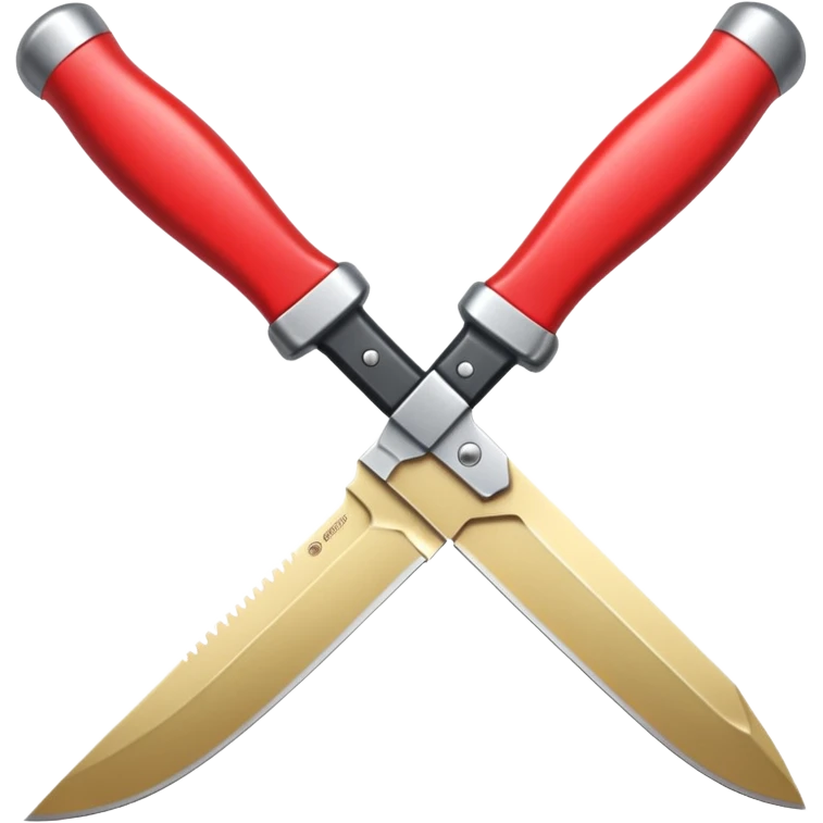 Knife with ribbon emoji