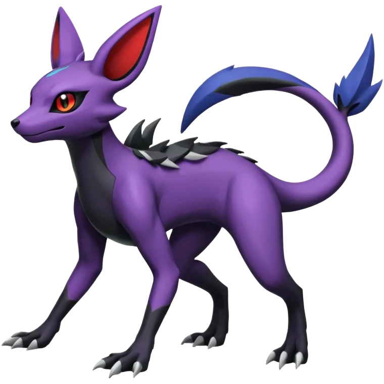 Salandit-Umbreon-Silvally-fusion (full body) emoji