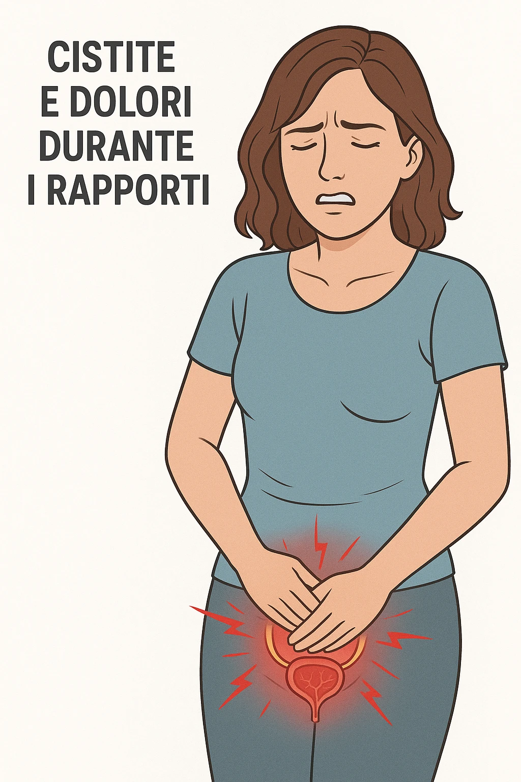 cistiti e dolori durante i rapporti. In italiano emoji