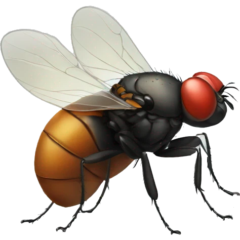Housefly with boxing gloves  emoji
