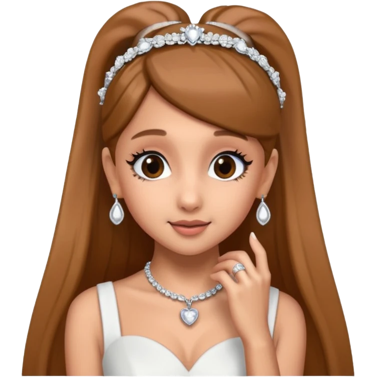 Ariana grande wedding ring emoji