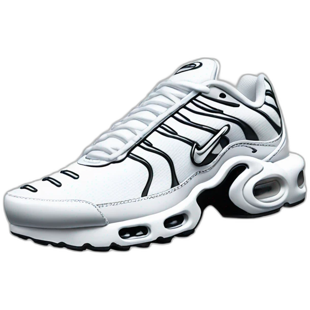 nike air max plus white emoji