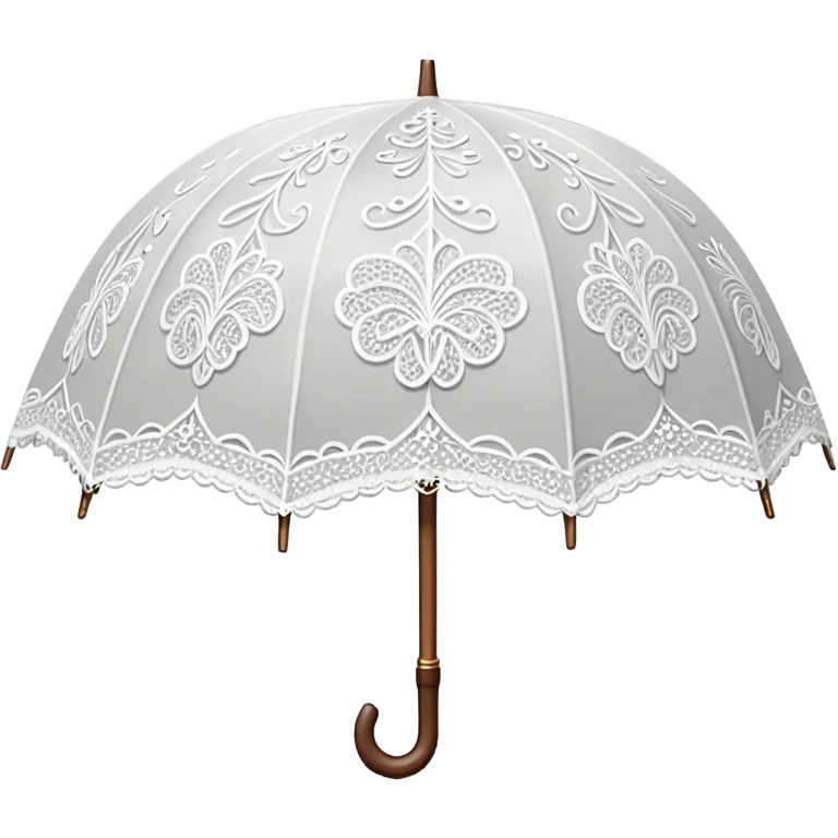 Lace umbrella  emoji