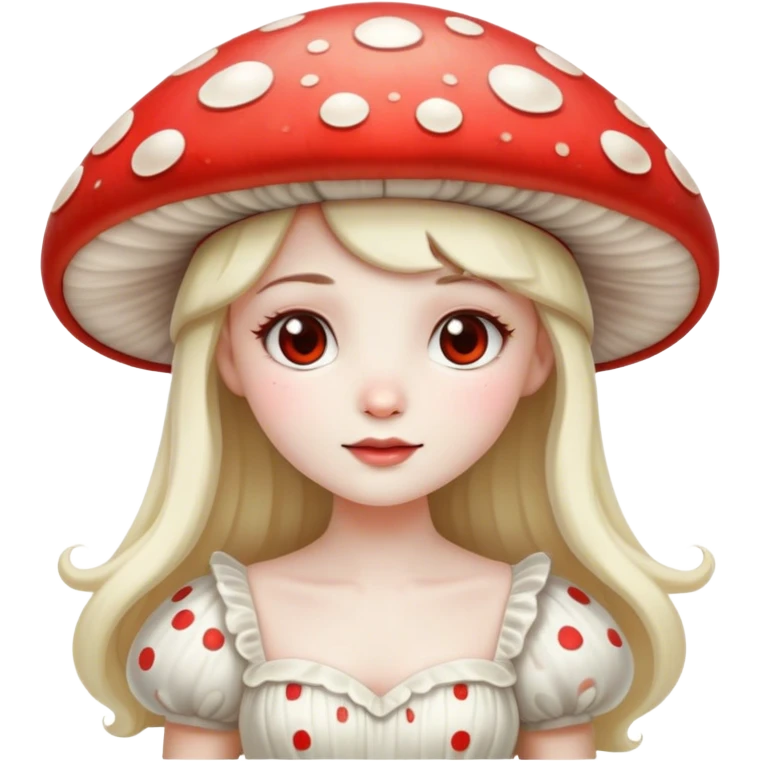 Mushroom princess emoji