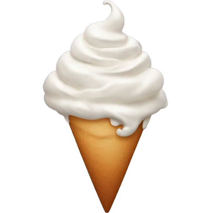 Whipped cream  emoji