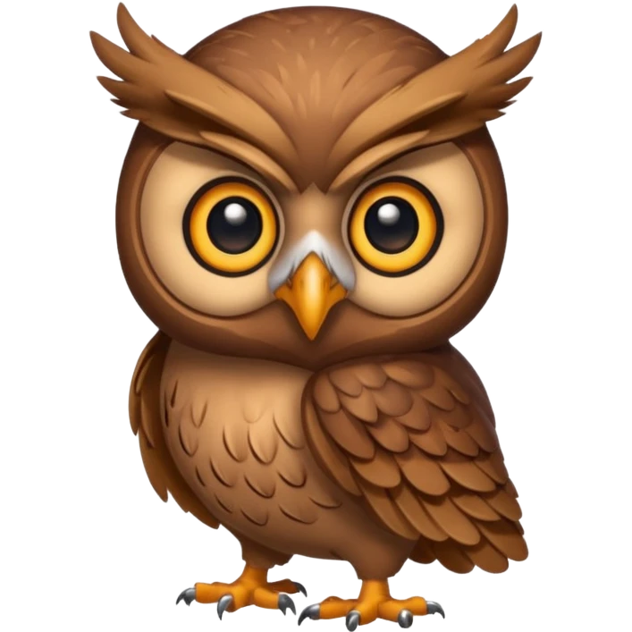 security mascot owl emoji