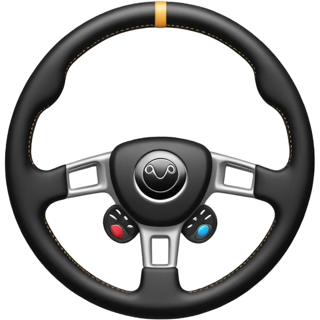 Steering wheel emoji