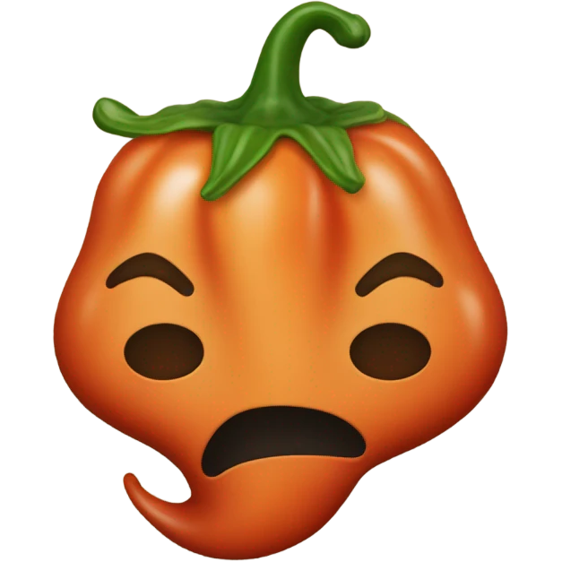 Habanero pepper  emoji