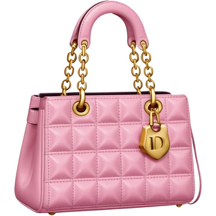 Dior pink bag  emoji