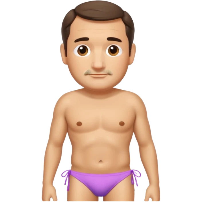 Ted Cruz wearing a bikini  emoji