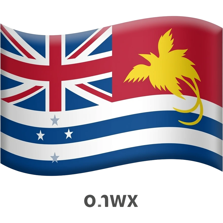 Flag of Papua emoji