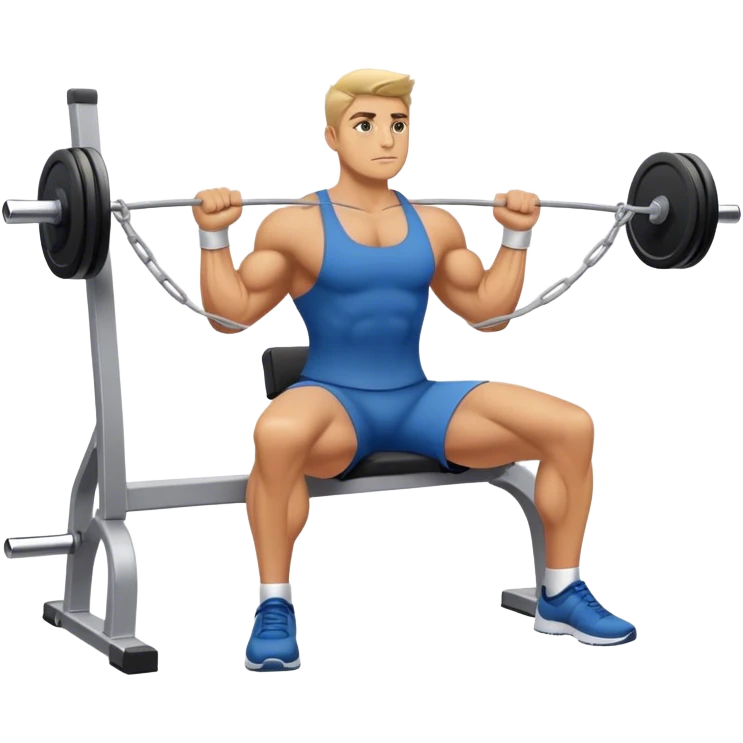 upper-back row exercise emoji