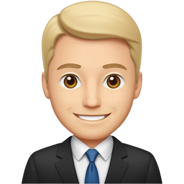 деловой мужчина emoji