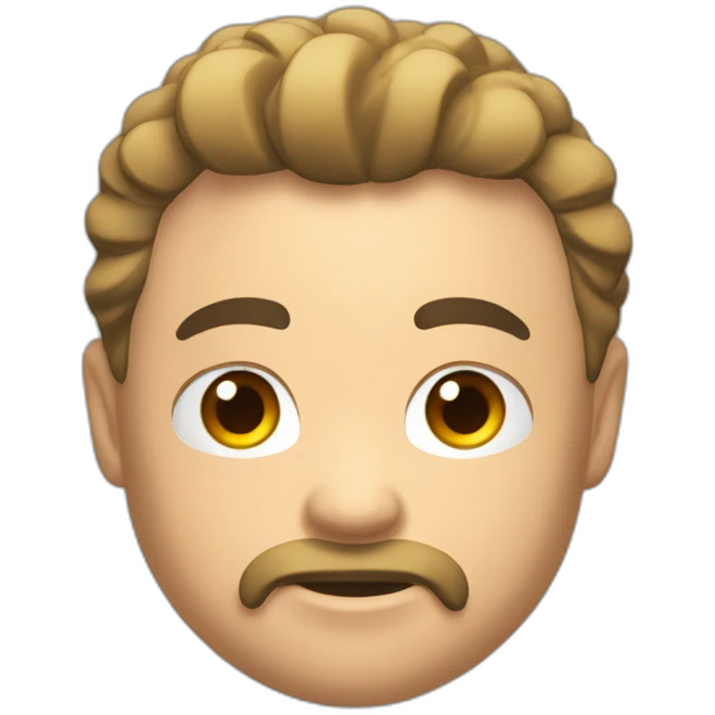 Mec musclé débardeur emoji
