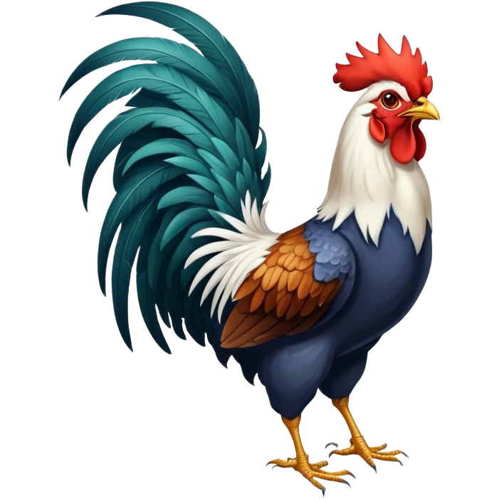 The Rooster Falcon emoji