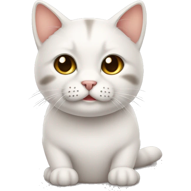 A cute cat emoji emoji