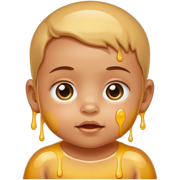 baby with oil emoji
