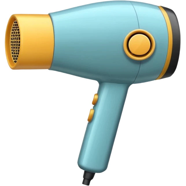 hair dryer emoji