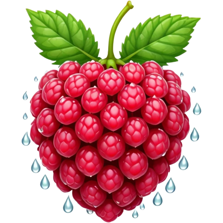 Raspberry emoji