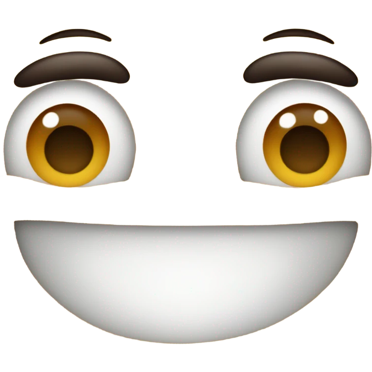 Excited lovey face emoji