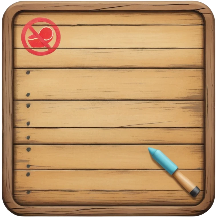 Stop board emoji