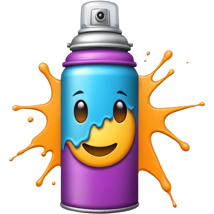 gaffiti spray paint emoji