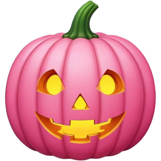 pink pumpkin emoji