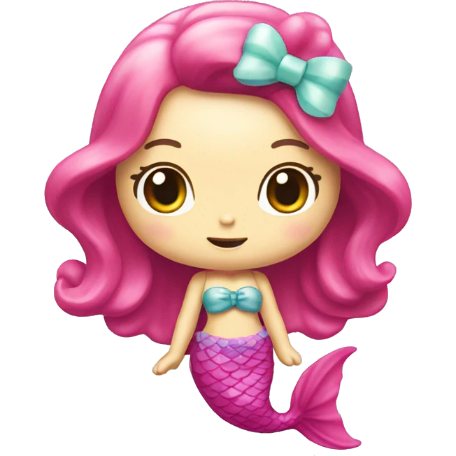 Mermaid hello kitty  emoji