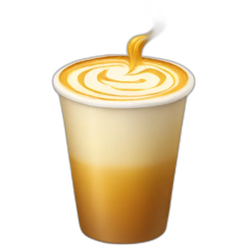 golden latte emoji