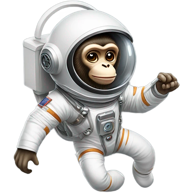 Space monkey emoji