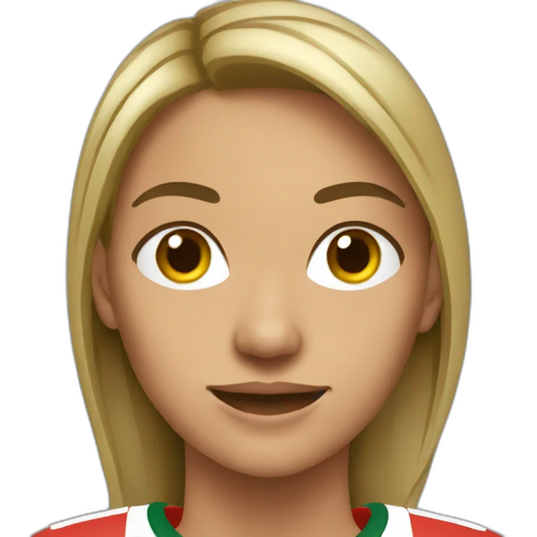 Football féminin emoji