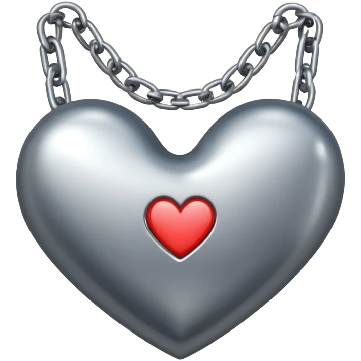 broken chain with a small heart inside emoji