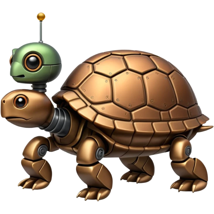 Robot turtle  emoji