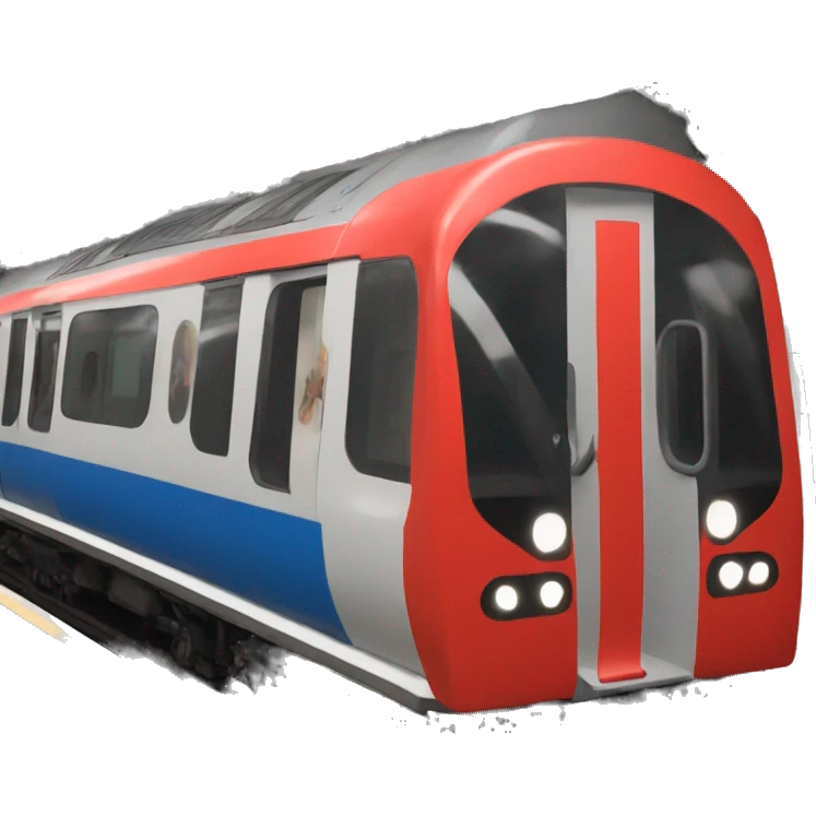 London Underground train emoji