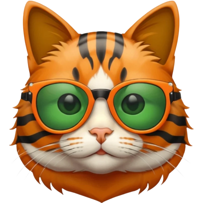 Cat wearing sunglasses emoji