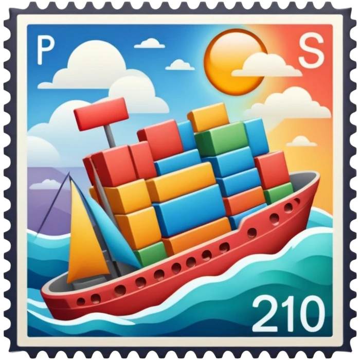 postage stamp emoji