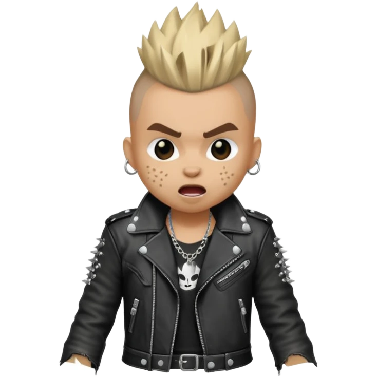 singing punk animal emoji