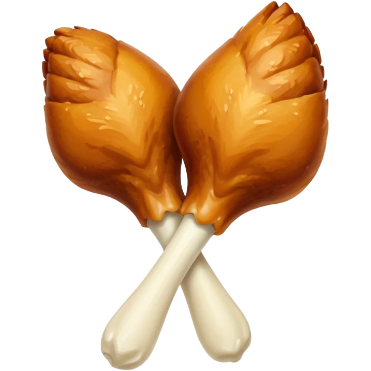 KOREA CHICKEN legs emoji