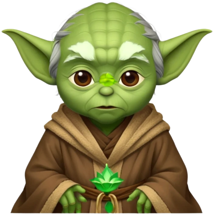 Yoda from starvwars emoji