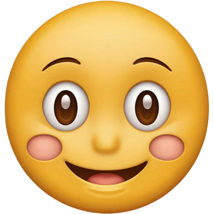 Smiley face mixed 🤗+😬 emoji