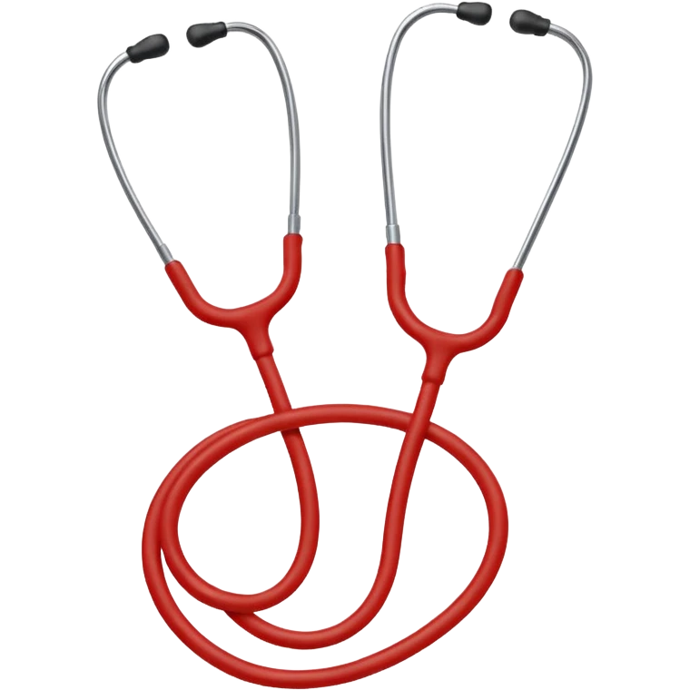 red phonendoscope emoji