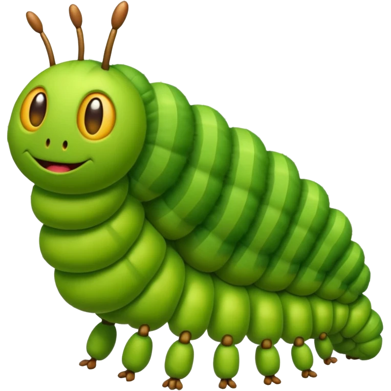 caterpillar emoji