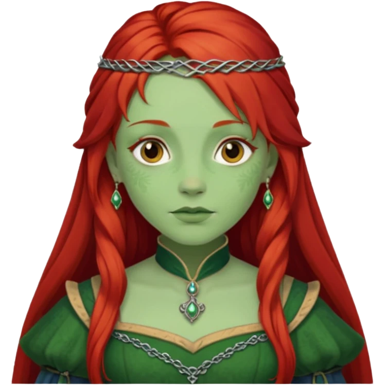 Fiona from the Shrek movie emoji