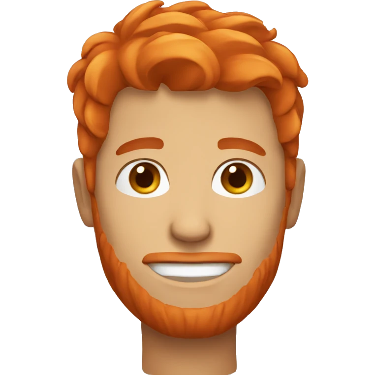 red hair man emoji
