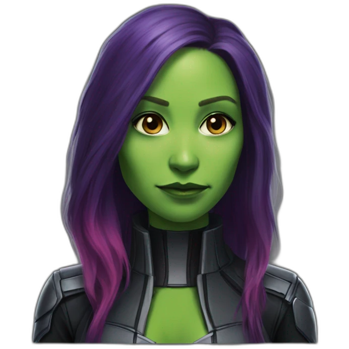  Gamora listen music emoji