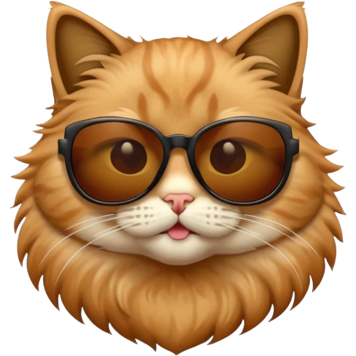 Cat wearing sunglasses emoji