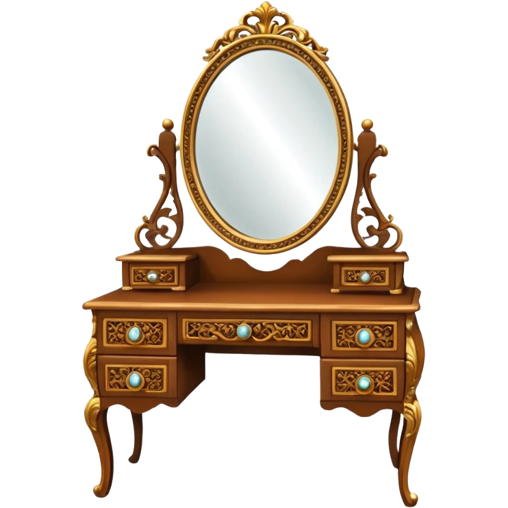 Dressing table. emoji