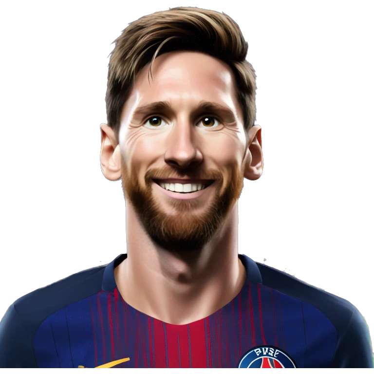 Messi en el psg emoji